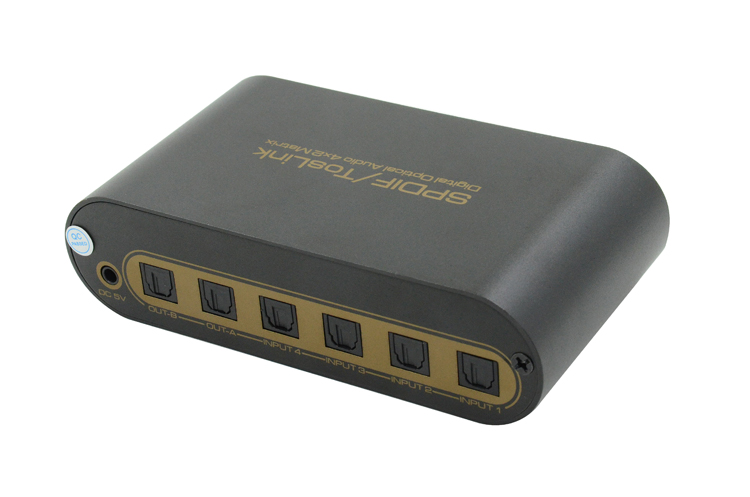 LINK-MI LM-FB402 SPDIF 4x2  Matrix