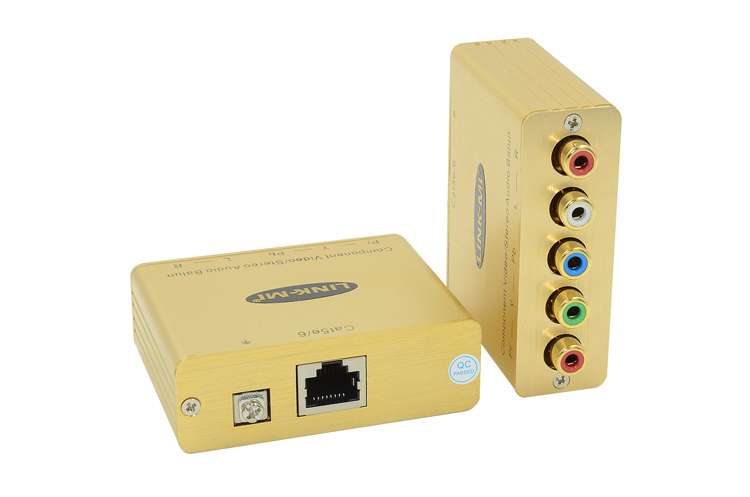 LINK-MI LM-COVSAB Component Video/Stereo Audio Balun Extender
