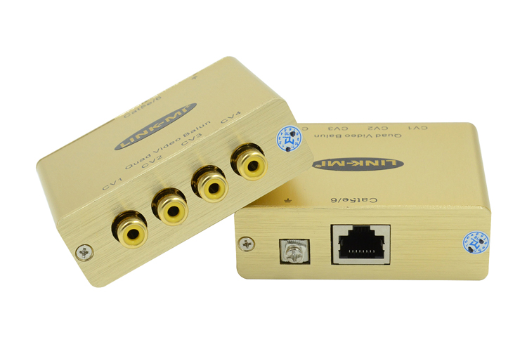 LINK-MI LM-QVB Quad Video Balun Extender
