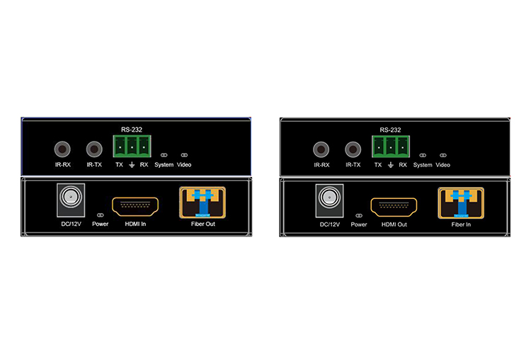 LINK-MI LM-EF05 HDMI 2.0 Extender Over Fiber 4K@60hz YUV4:4:4, CEC, HDR