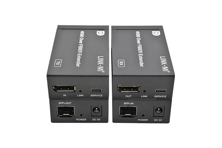 LINK-MI LM-OF03D 4K60 DP over Fiber Extender